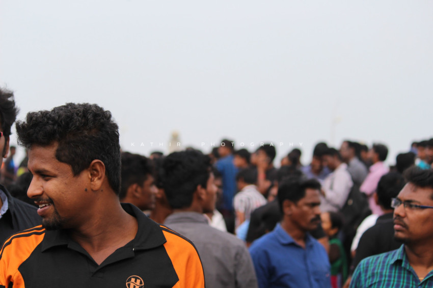 Jallikattu protests marina beach  (75)