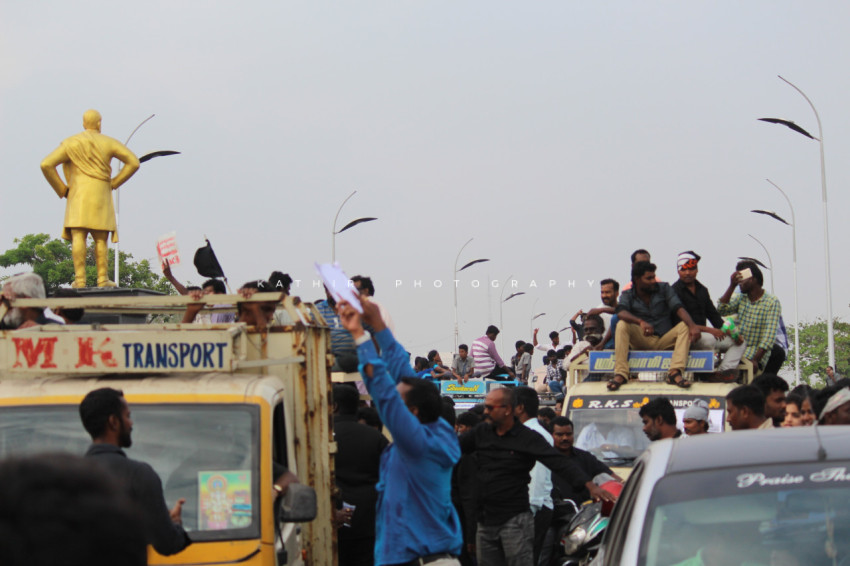 Jallikattu protests marina beach  (73)