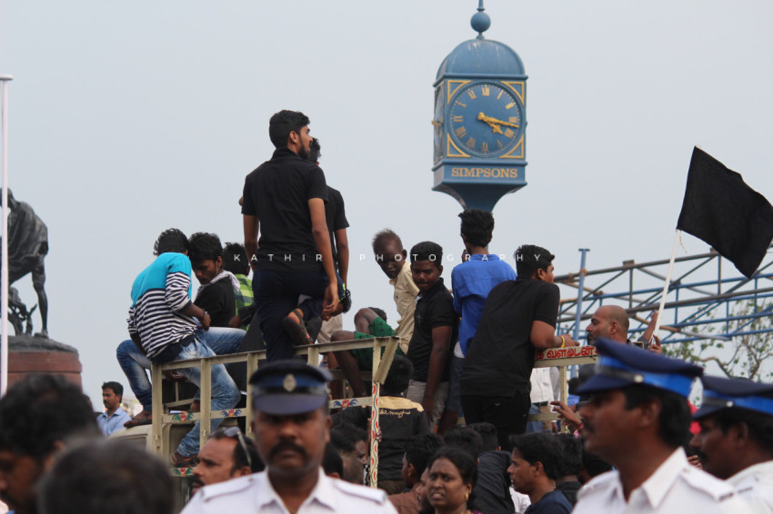 Jallikattu protests marina beach  (63)