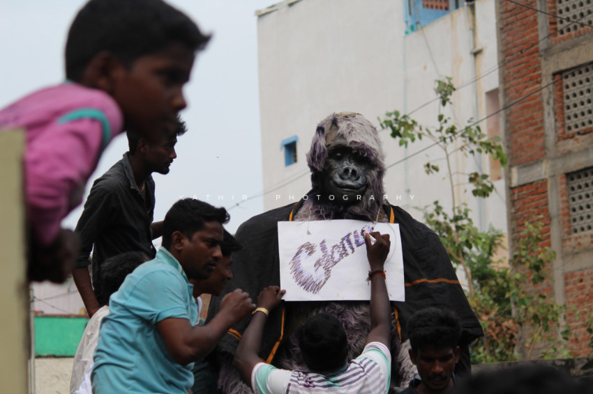 Jallikattu protests marina beach  (25)
