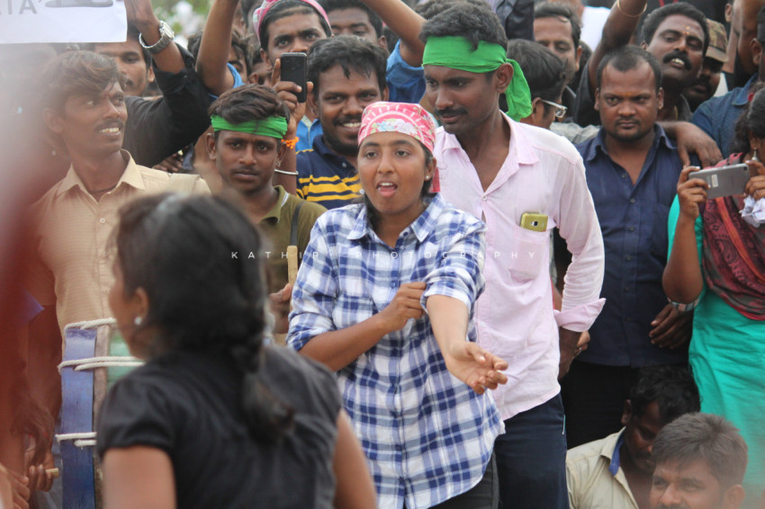 Jallikattu protests marina beach  (161)